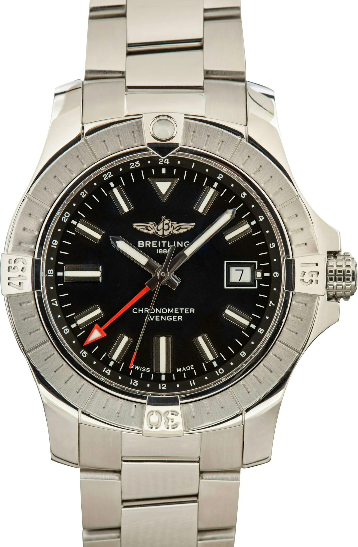 Breitling Avenger A32397101B1A1 43mm Stainless steel Black