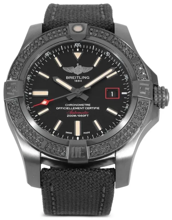 Breitling Avenger Blackbird V17311ATBD74109WM20BASA1V84235 44mm Titanium Black