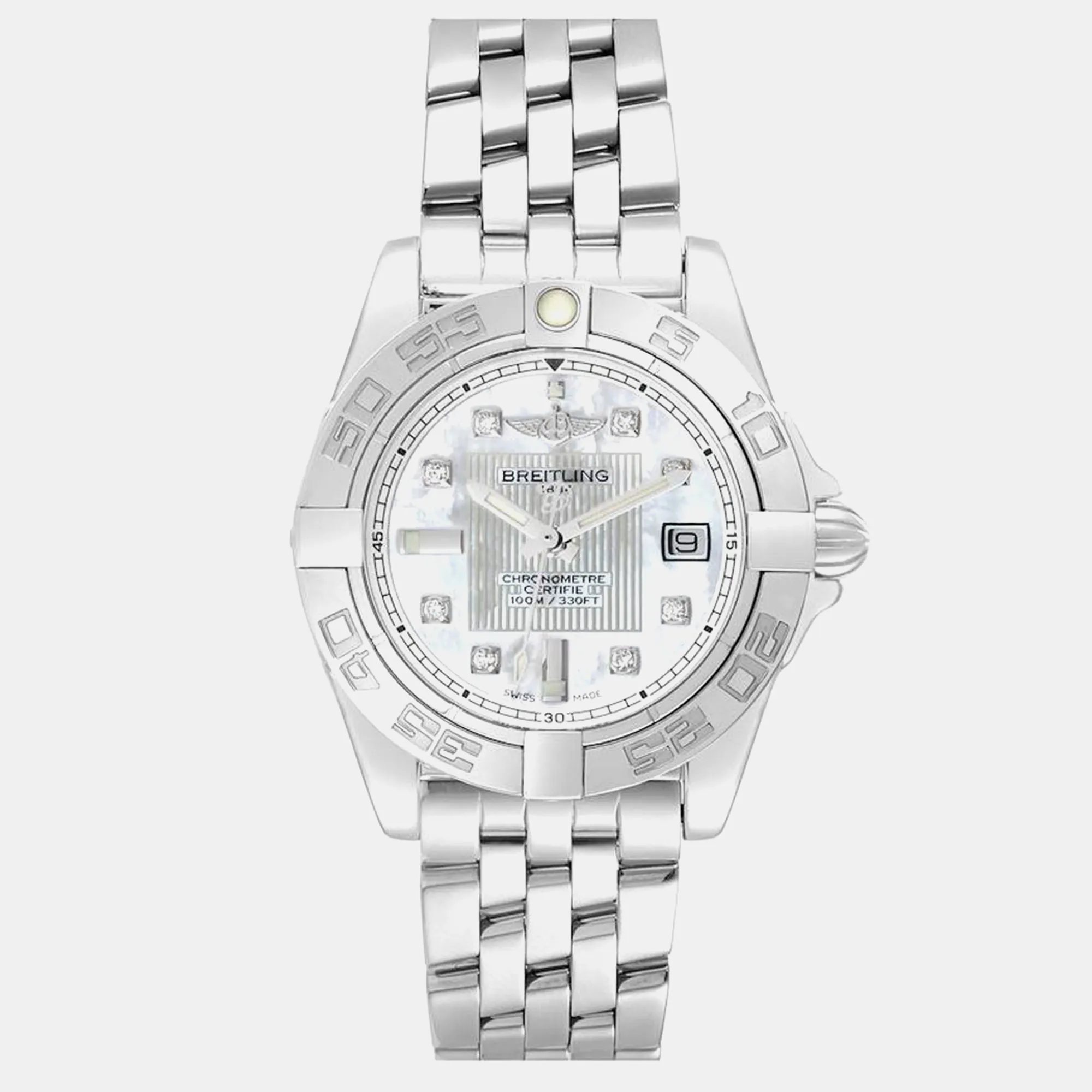 Breitling Galactic A71356 32mm Stainless steel