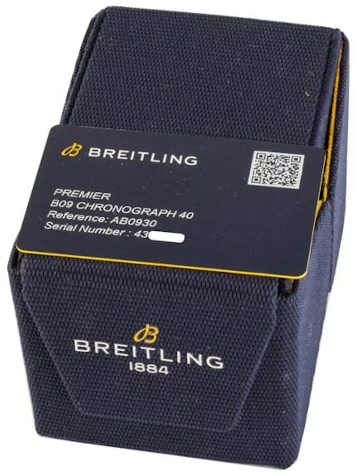 Breitling Premier AB0930D41K1P1 40mm Stainless steel Red 1