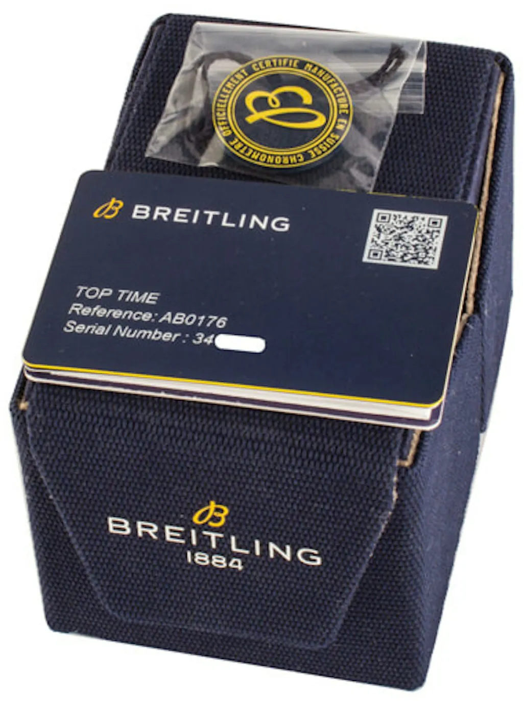 Breitling Top Time AB01764A1C1X1 41mm Stainless steel Blue 4