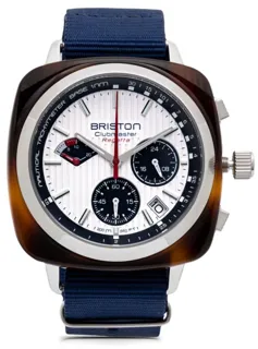 Briston Clubmaster 23884600-17 stainless steel$acetate midnight blue$silver-tone$Havana brown