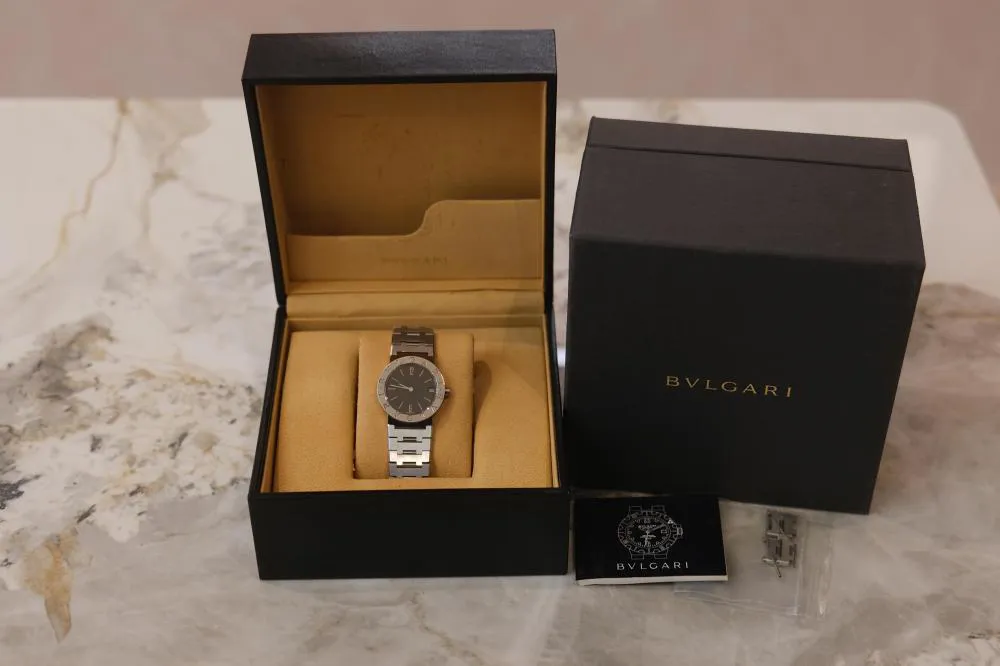 Bulgari Bulgari BB30SSD 30mm Stainless steel Black 4