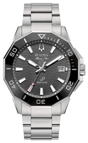 Bulova Marine Star 96B434 43mm Stainless steel Black