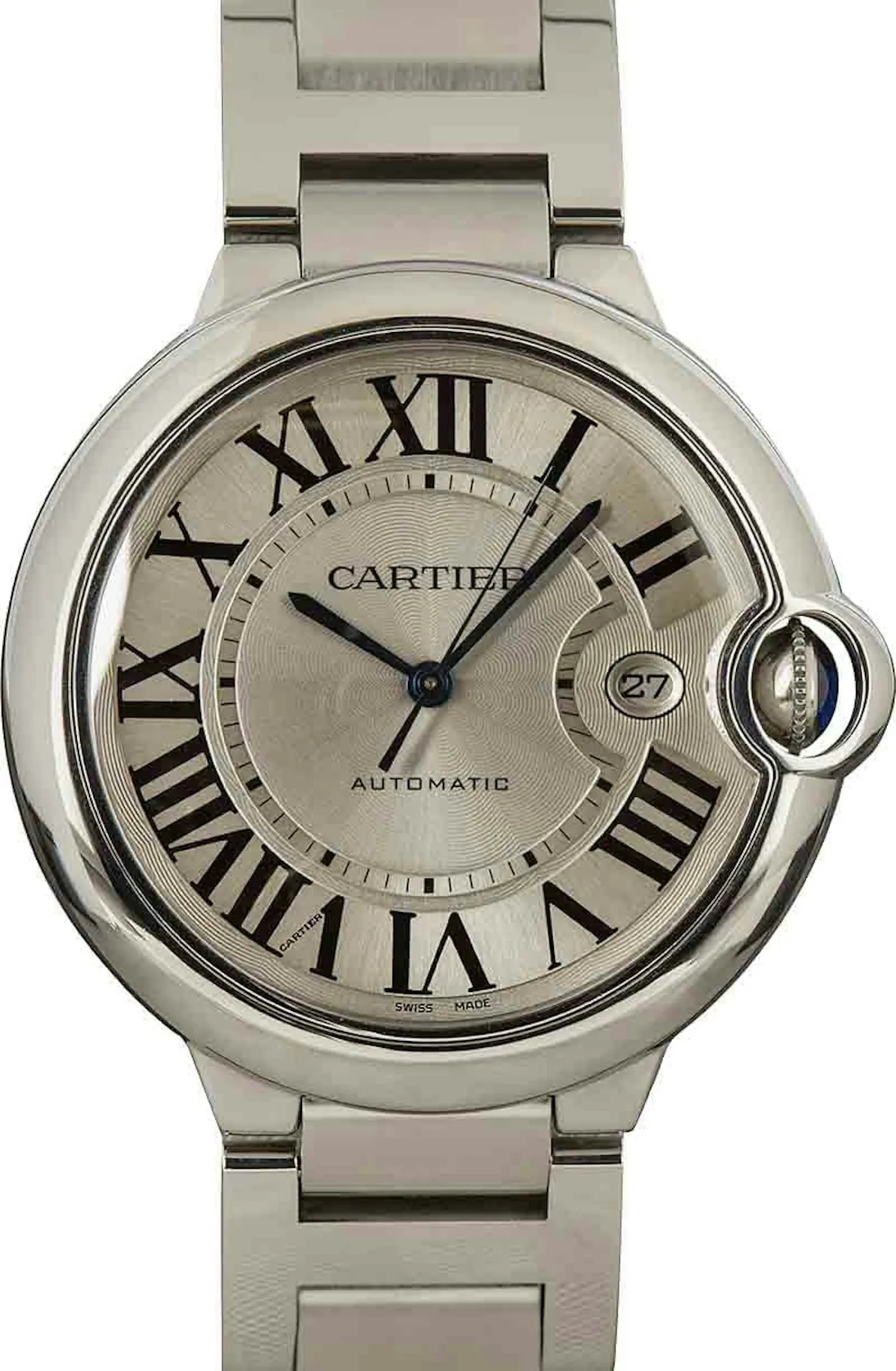 Cartier Ballon Bleu 42mm W69012Z4 42mm Stainless steel Silver