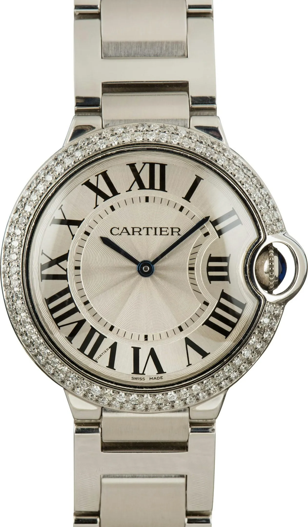 Cartier Ballon Bleu de Cartier W4BB0023 33mm Stainless steel Silver