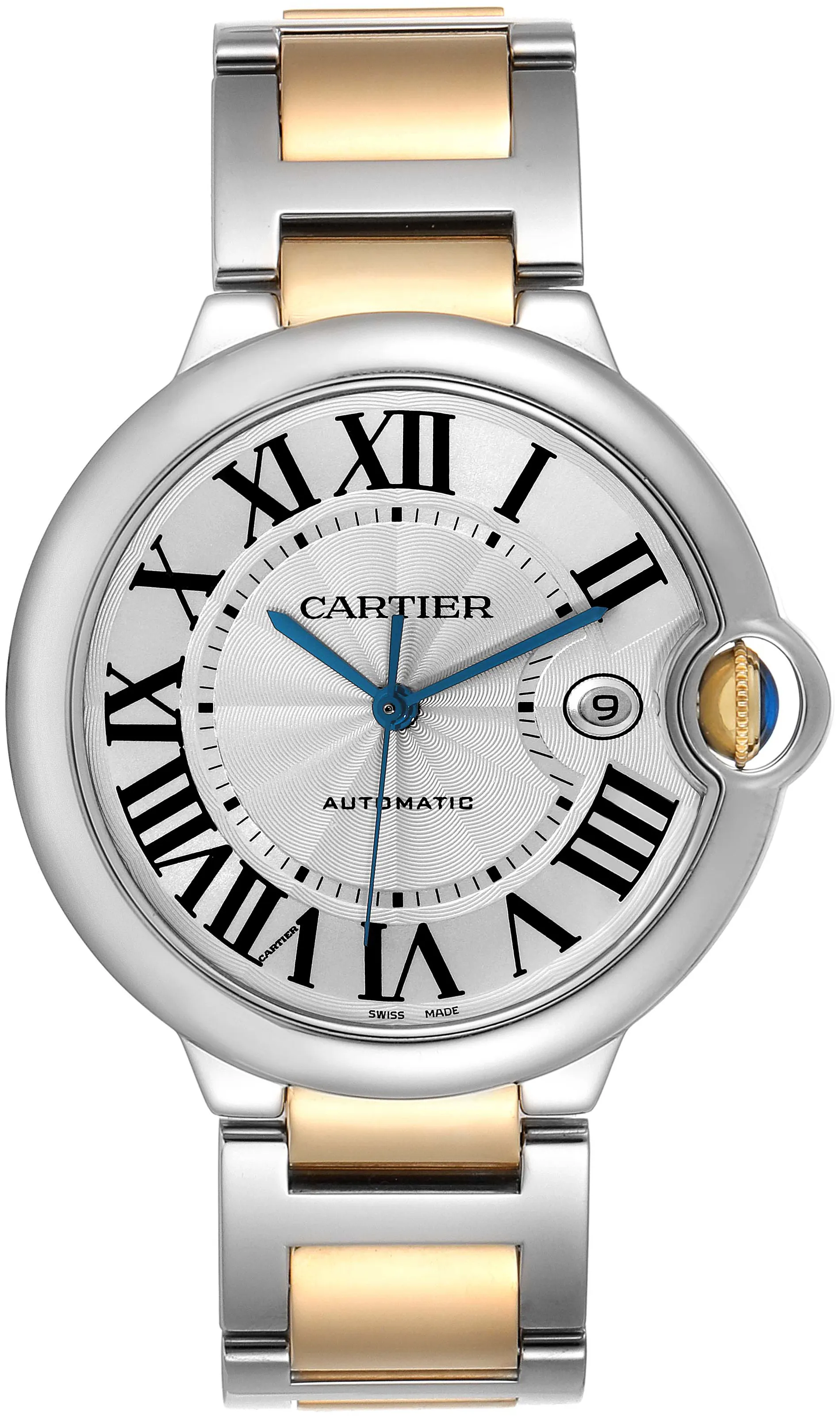 Cartier Ballon Bleu W69009Z3 42mm Stainless steel Silver