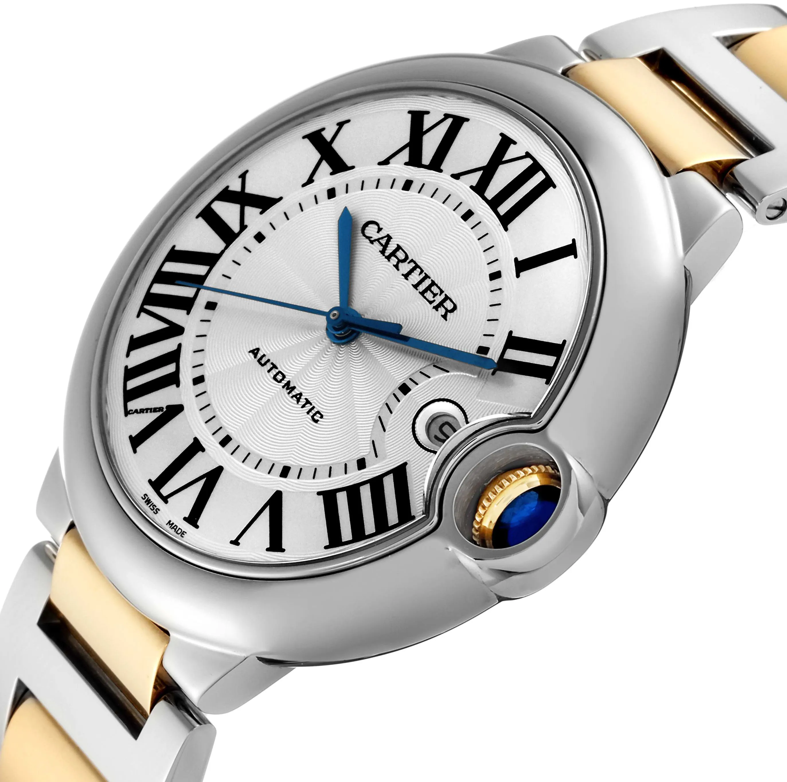 Cartier Ballon Bleu W69009Z3 42mm Stainless steel Silver 5