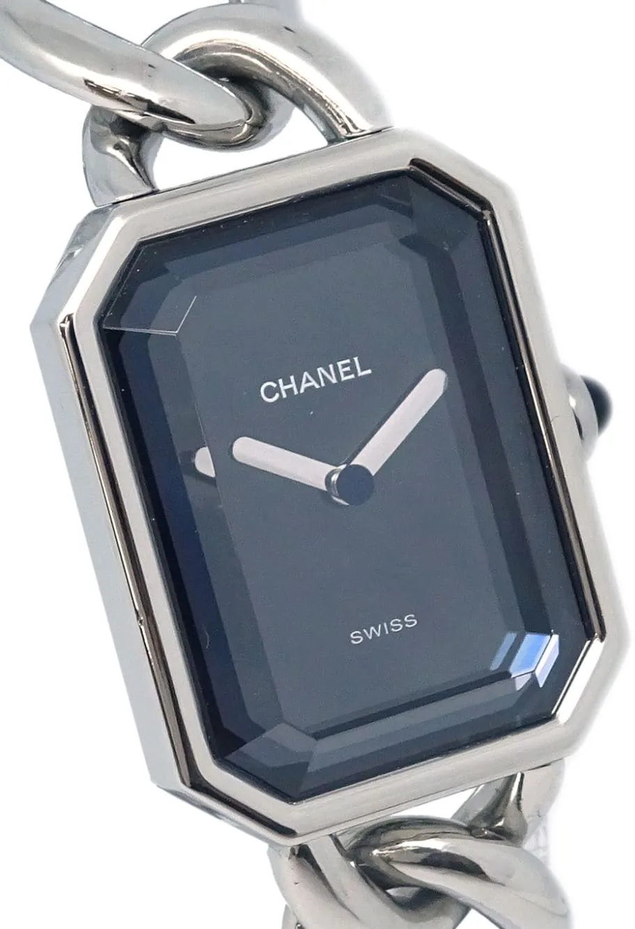 Chanel Premier VC84115 20mm Stainless steel Black 1