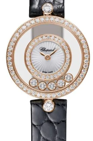 Chopard Happy Diamonds 203957-5214 26mm Rose gold Mother-of-pearl