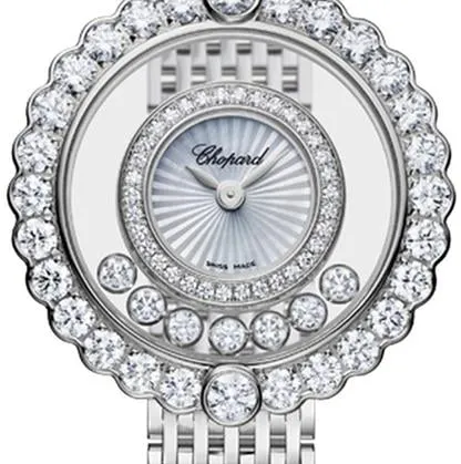 Chopard Happy Diamonds 204180-1201 26mm White gold Mother-of-pearl