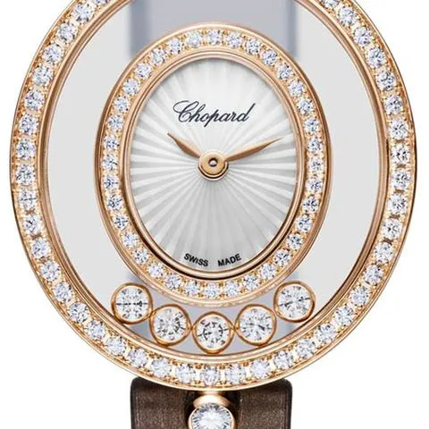 Chopard Happy Diamonds 204292-5301 28.8mm Rose gold Mother-of-pearl