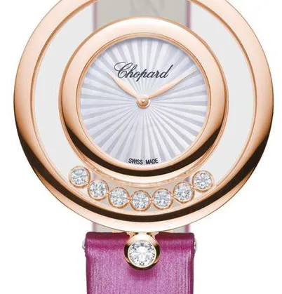 Chopard Happy Diamonds 209426-5001 32mm Rose gold Mother-of-pearl