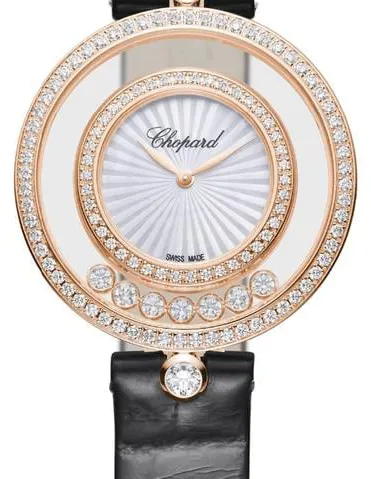 Chopard Happy Diamonds 209426-5201 32mm Rose gold Mother-of-pearl