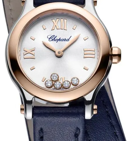 Chopard Happy Sport 278620-6001 25mm Yellow gold and Stainless steel Silver