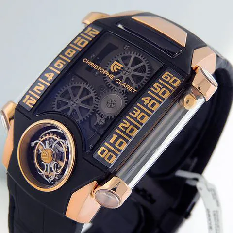 Christophe Claret MTR-FLY11.080-088 40.8mm Rose gold Gray