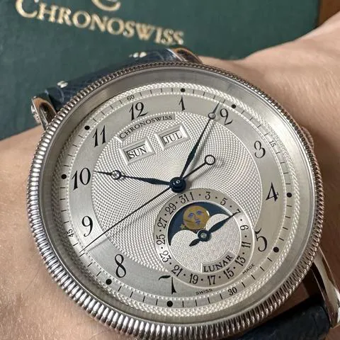 Chronoswiss Lunar CH 9323 38mm Stainless steel Silver