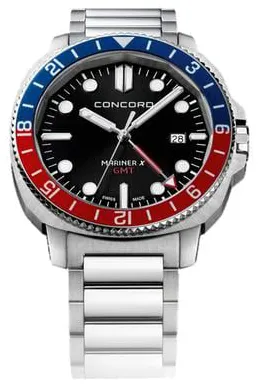 Concord Mariner 0320547 43mm Stainless steel Black