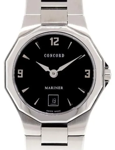 Concord Mariner 26mm Stainless steel Black