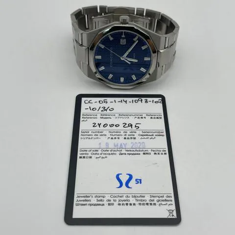 Concord Mariner 05.1.14.1093 41mm Stainless steel Blue 12