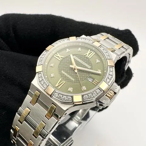 Concord Saratoga 02.3.15.1165S 31mm Yellow gold and Stainless steel Green 1