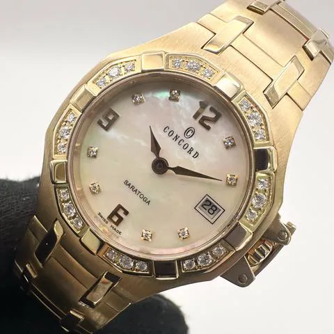 Concord Saratoga 54.E1.1855 27mm Rose gold Mother-of-pearl 2