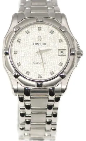 Concord Saratoga 60-C2-230 35mm White gold Silver