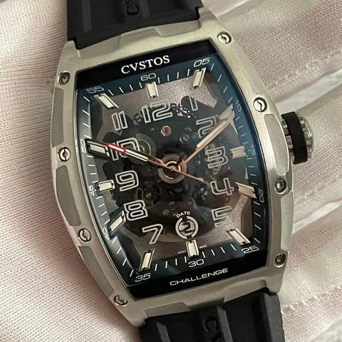 Cvstos Challenge A00101.4102001 41mm Stainless steel Skeletonized