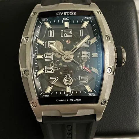 Cvstos Challenge A00101.4102001 41mm Stainless steel Skeletonized 1