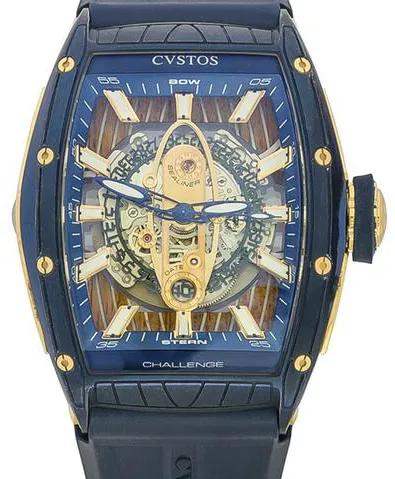 Cvstos Challenge CVT-SEA2-CP5N 41mm Rose gold and Stainless steel and 18k rose gold Skeletonized