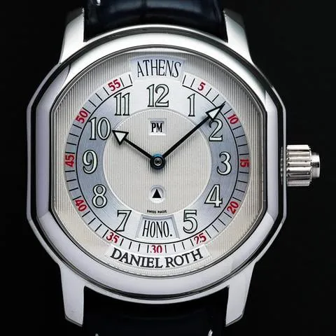 Daniel Roth 857BC 38mm White gold Silver