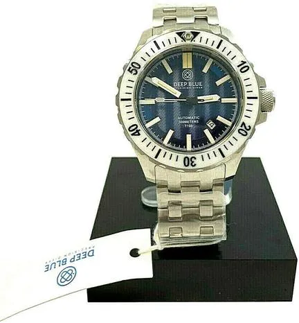 Deep Blue 44mm Stainless steel Blue 3