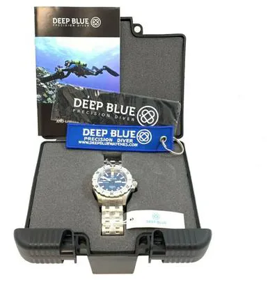 Deep Blue 44mm Stainless steel Blue 4