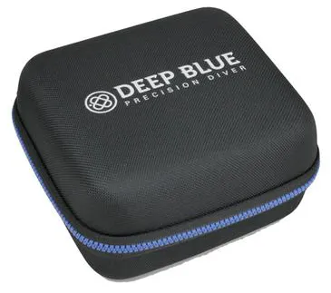 Deep Blue 45mm Stainless steel Black 1