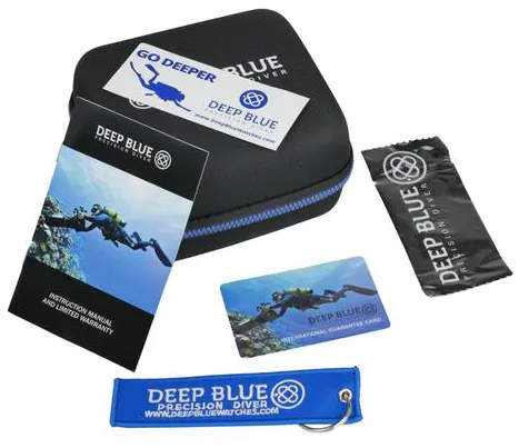 Deep Blue TRITDIVER41PEPSI 41mm Stainless steel Blue 4