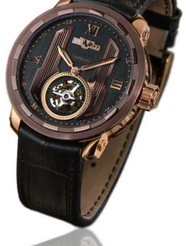 Dewitt Twenty-8-Eight T8.TH.016 43mm Rose gold and 18k rose gold Guilloché 1