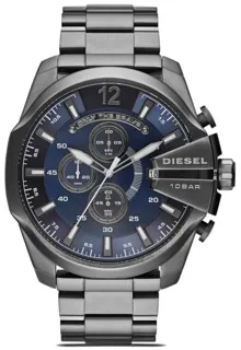 Diesel Mega Chief DZ4329 51mm stainless steel$glass Black