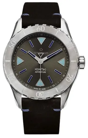 Eterna Kontiki 1910.41.40.1429 44mm Stainless steel Gray