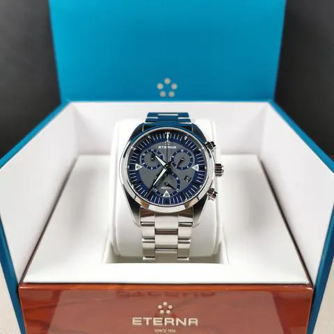 Eterna Kontiki 1112.50.41.810217 42mm Stainless steel Blue 1