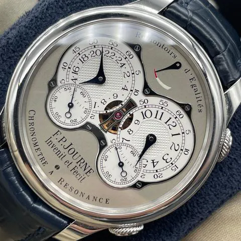 F.P. Journe Chronomètre à Résonance A 40mm Platinum Gray