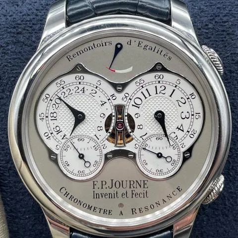 F.P. Journe Chronomètre à Résonance A 40mm Platinum Gray 1