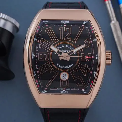 Franck Muller Vanguard V 45 SC DT 5N NR 45mm Rose gold Black 10