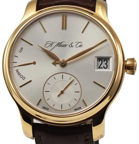 H. Moser & Cie. Endeavour 1341-0103 40.8mm Rose gold Silver