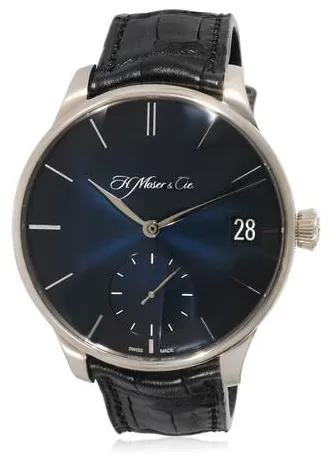 H. Moser & Cie. Venturer 2100-0202 41.5mm White gold Blue