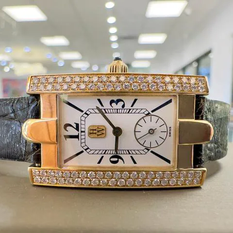 Harry Winston Avenue 36mm Yellow gold White 2