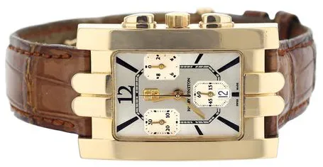 Harry Winston Avenue 310UCQG 41mm Yellow gold Brown 1