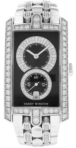 Harry Winston Avenue 331/UQWL 26mm White gold Black