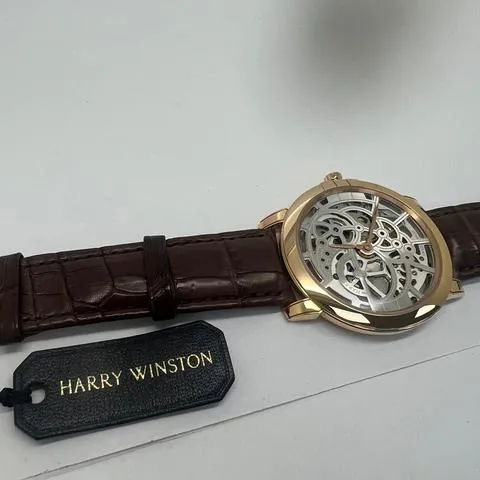 Harry Winston Midnight MIDAHM42RR001 42mm Rose gold Skeletonized 9