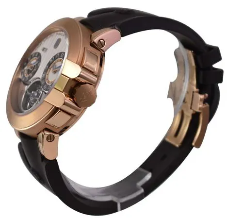 Harry Winston Ocean 400-MATTZ45RL-WA 45mm Rose gold Silver 2