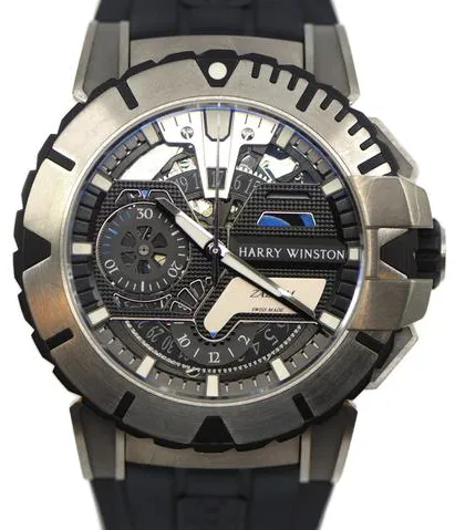 Harry Winston Ocean 411/MCA44ZC.W 44mm Stainless steel Transparent